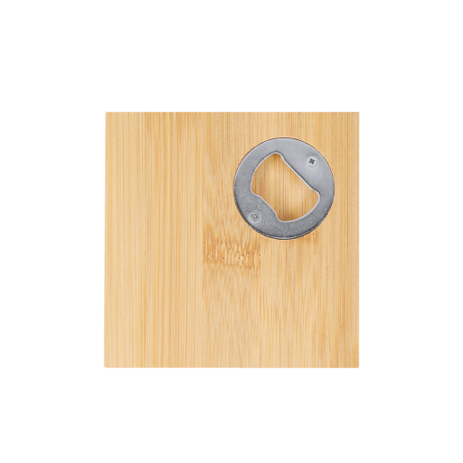 POSAVASO CUADRADO CON ABRIDOR